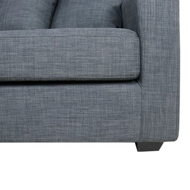Anderson L Shape RIGHT Side when Seated - Grey - Home And Style