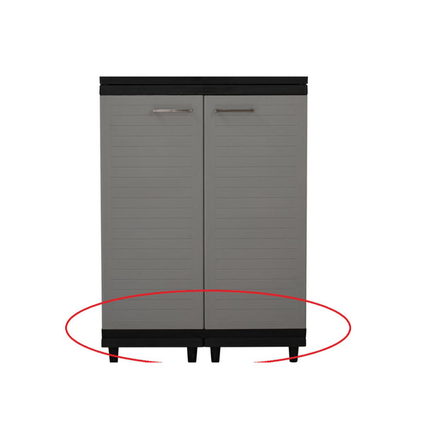 Cabinet Leg. Optimus Series Cabinet Base. Waterproof.