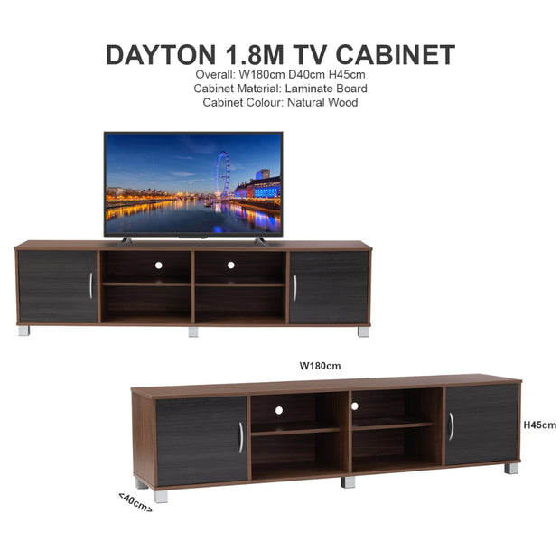Dayton 1.8m TV Cabinet