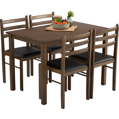 Wald 4-Seater Dining Table Set