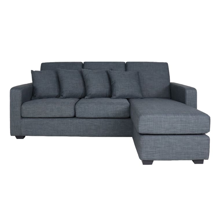 Anderson L Shape LEFT Side when Seated - Grey