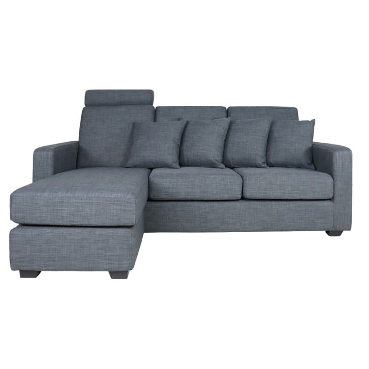Bayron L Shape RIGHT Side when Seated - Grey