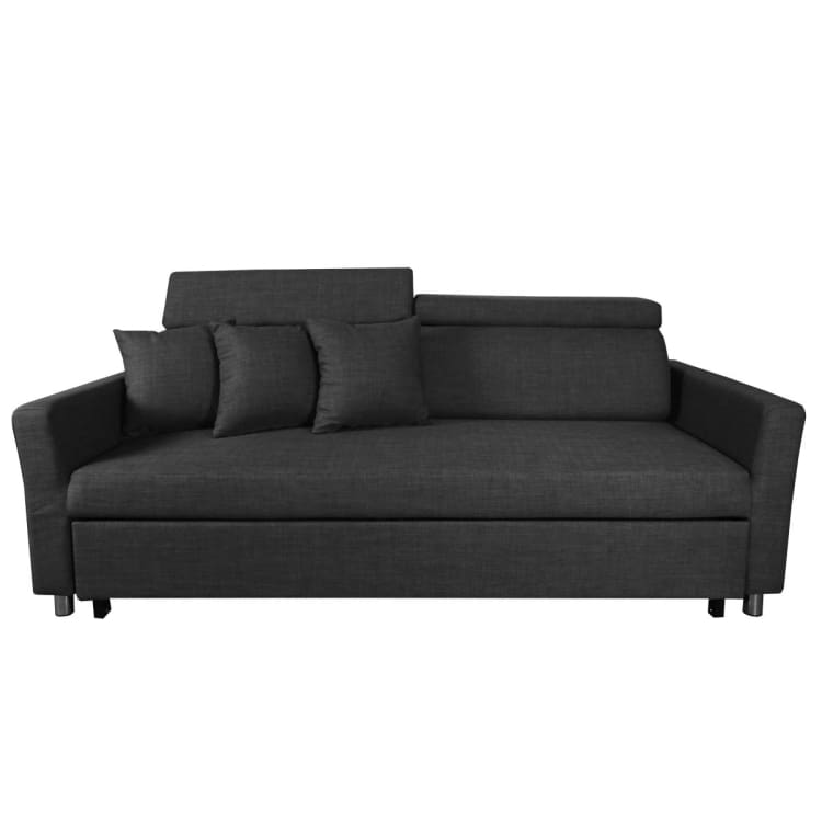 Bowen Sofa Bed, Grey | Suitable for Living Room, Bedroom, Small and Compact Spaces, HDB BTO,