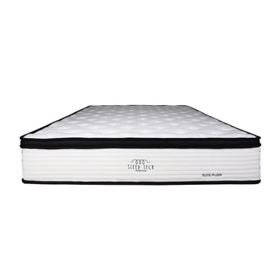 Elite Plush Pocketed Single Size Mattress - Home And Style