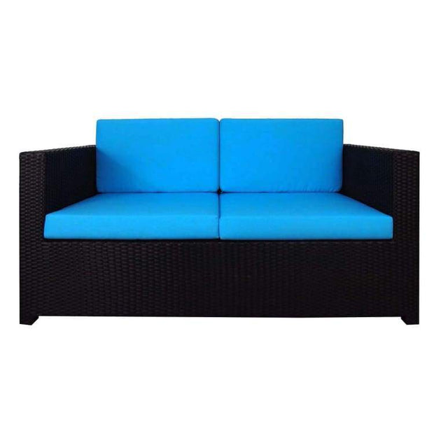 Fiesta Sofa Set II, Blue Cushions by Arena Living - Home And Style