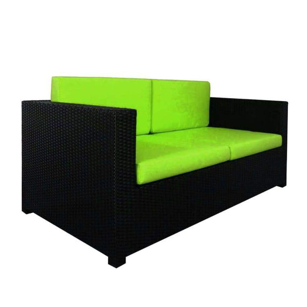 Fiesta Sofa Set II, Green Cushions by Arena Living - Home And Style
