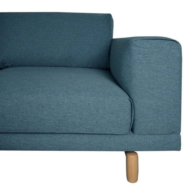 Hattan 3 Seater Sofa – Bluish Grey - Home And Style
