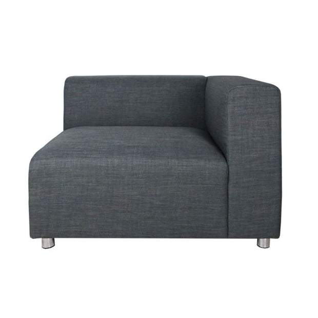 Houston 3 Seater Sofa Grey (3 Piece) - Home And Style