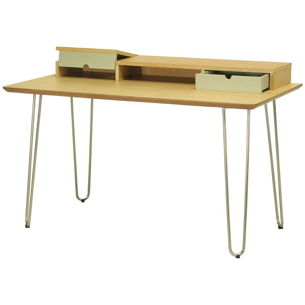 Ingram Working Desk, Oak - Home And Style