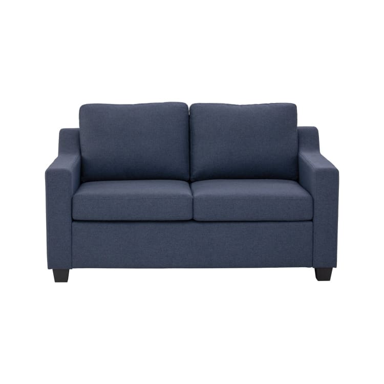 Leno 2 Seater Sofa - Grey (Fabric) | Suitable for Living Room, Bedroom, Small and