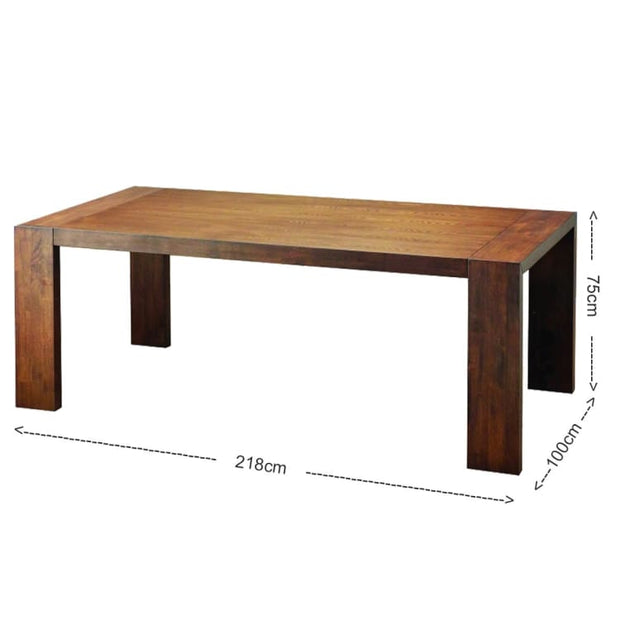 Madison Long Dining Table 8-10 Seater 218cm - Home And Style
