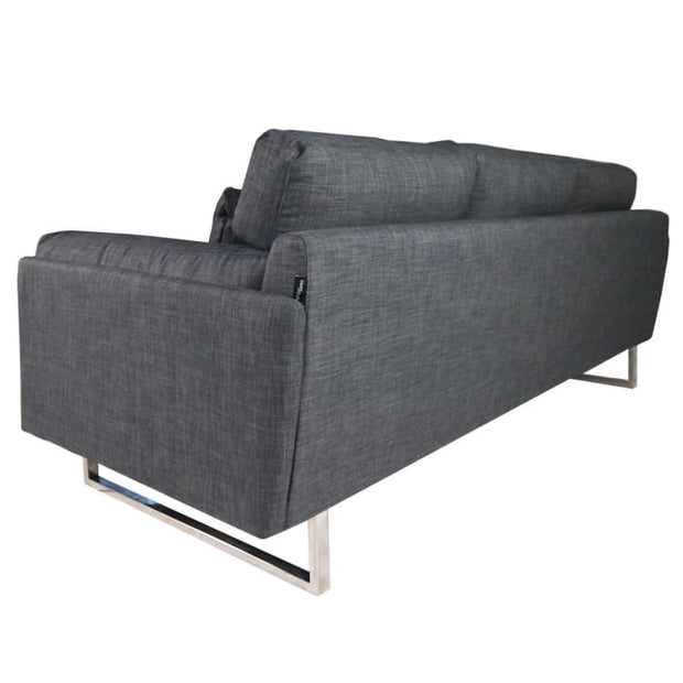 Melissa 3 Seater Sofa, Grey - Home And Style