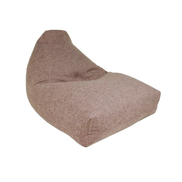 Moby Bean Bag + Ottoman in Brown - Home And Style