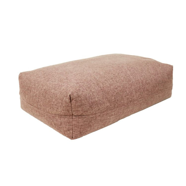 Moby Bean Bag + Ottoman in Brown - Home And Style