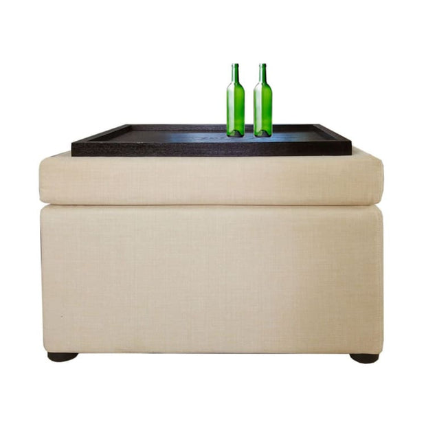 Ottoman Coffee Table, Beige - Home And Style