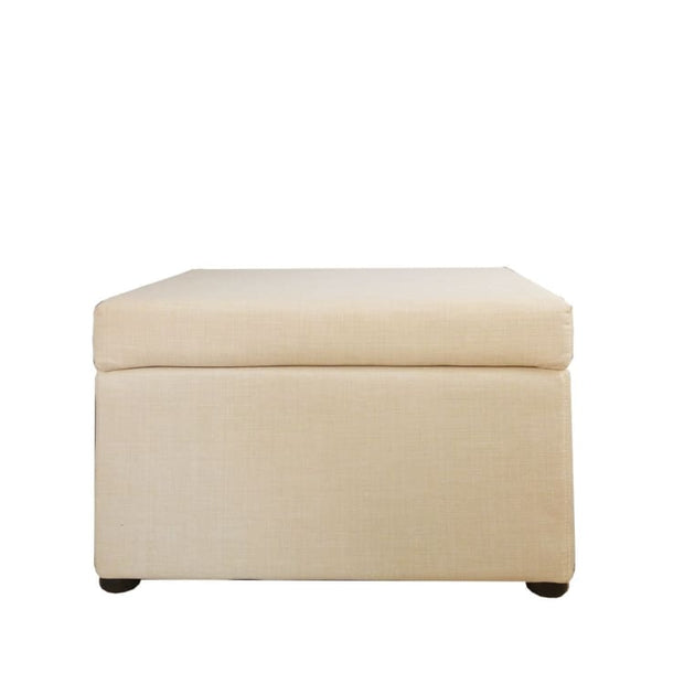Ottoman Coffee Table, Beige - Home And Style