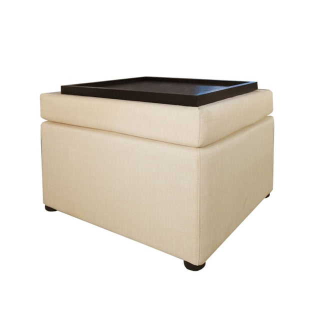 Ottoman Coffee Table, Beige - Home And Style