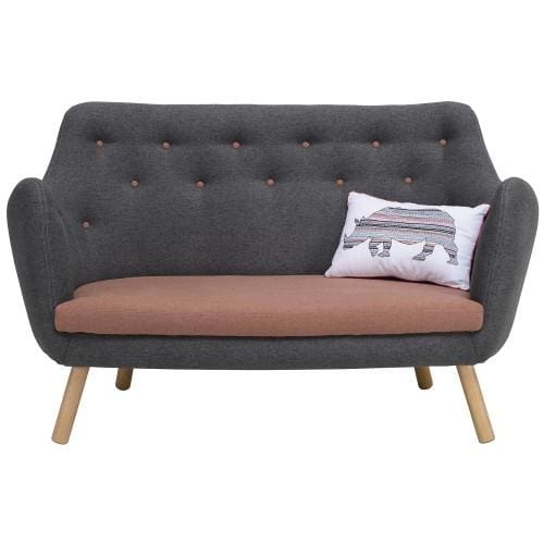 Regal Sofa, Battleship Grey - Home And Style