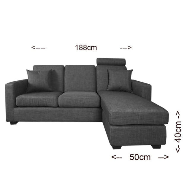 Richmond Sofa Grey - Home And Style