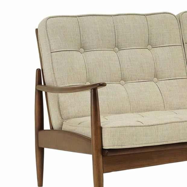 Ripon 2 Seater Sofa Cushion in Almond Colour - Home And Style