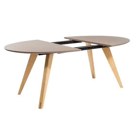 Ryder Extendable Dust Brown Top Dining Table 1.5m-2m - Home And Style