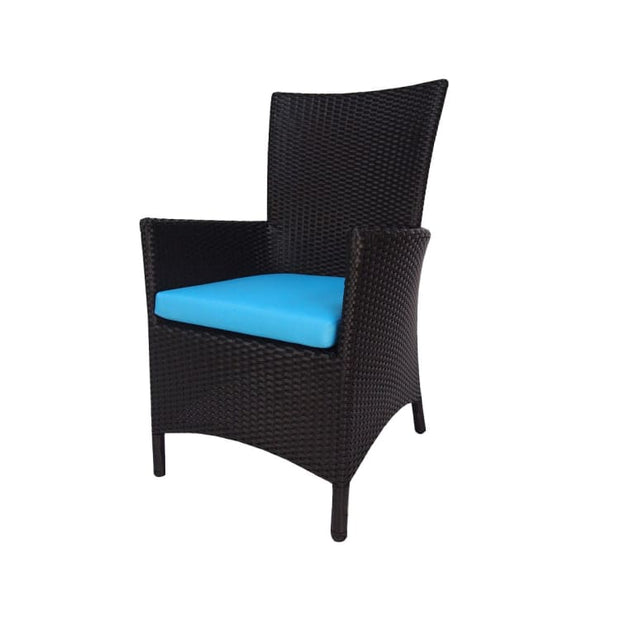 Santa Patio Set, Blue Cushion by Arena Living - Home And Style