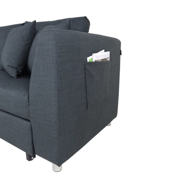 Ventto Modular Storage Sofabed (Grey)